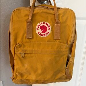 Kånken Yellow Backpack